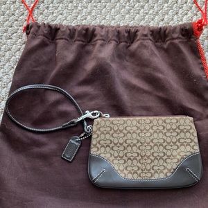 Coach wristlet